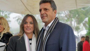 Sergio Massa y su esposa, Malena Galmarini. Sergio Massa y su esposa, Malena Galmarini.