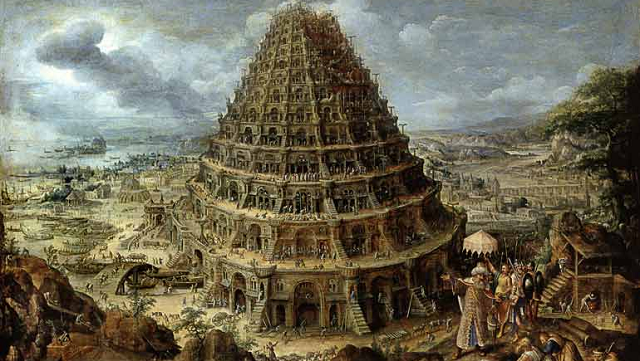 La torre de Babel y la ira de Dios