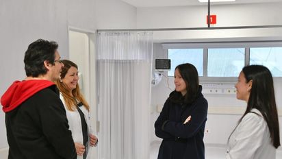 Nueva unidad de terapia intensiva en el Hospital Municipal Bernardo Houssay