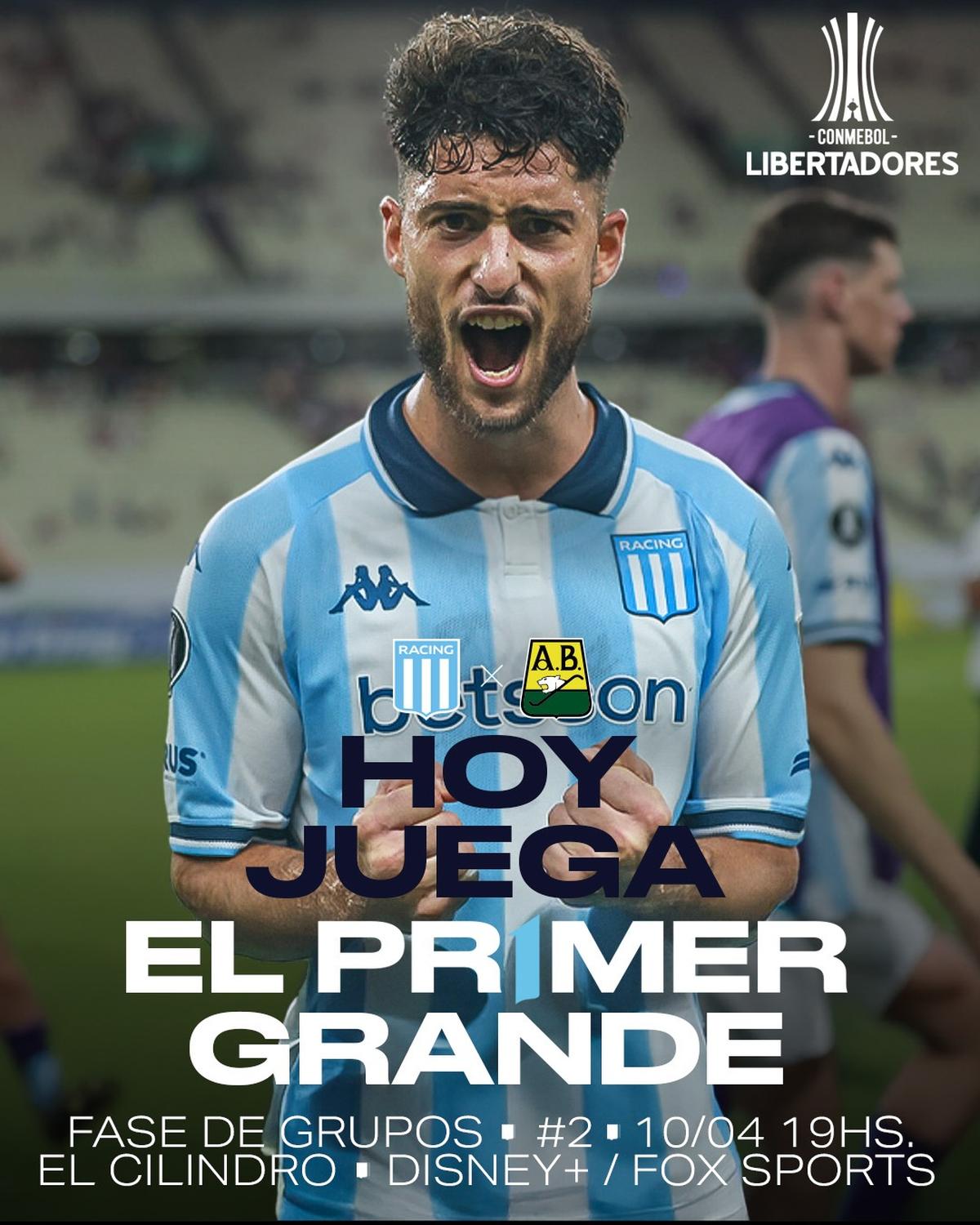 Foto: @RacingClub - X. Foto: @RacingClub - X.