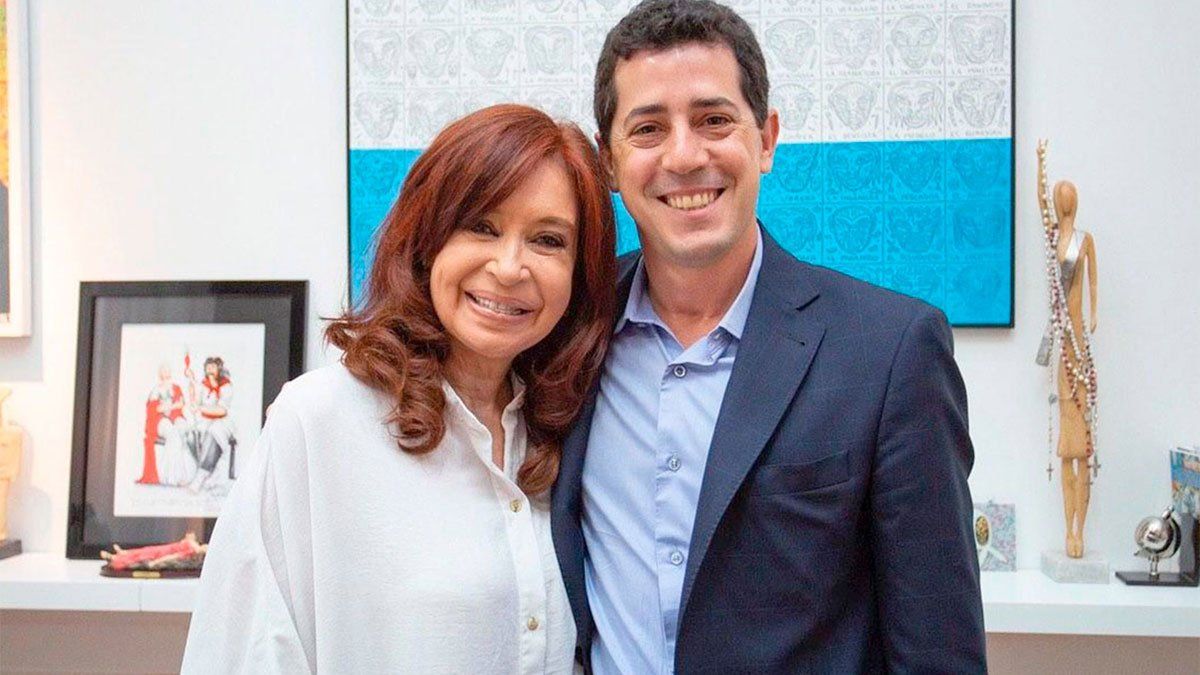 Cristina Kirchner y Eduardo 'Wado' de Pedro Cristina Kirchner y Eduardo 'Wado' de Pedro