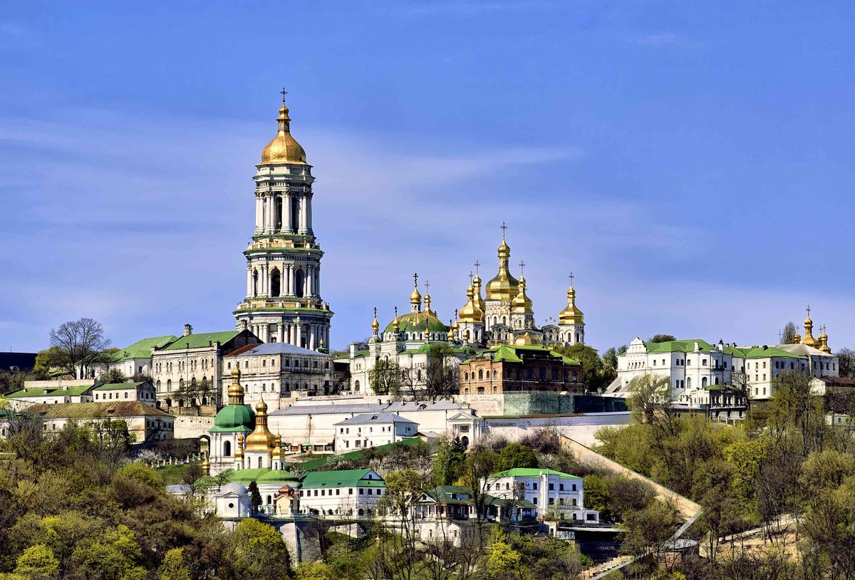 Complejo del Monasterio de las Cuevas de Kiev.