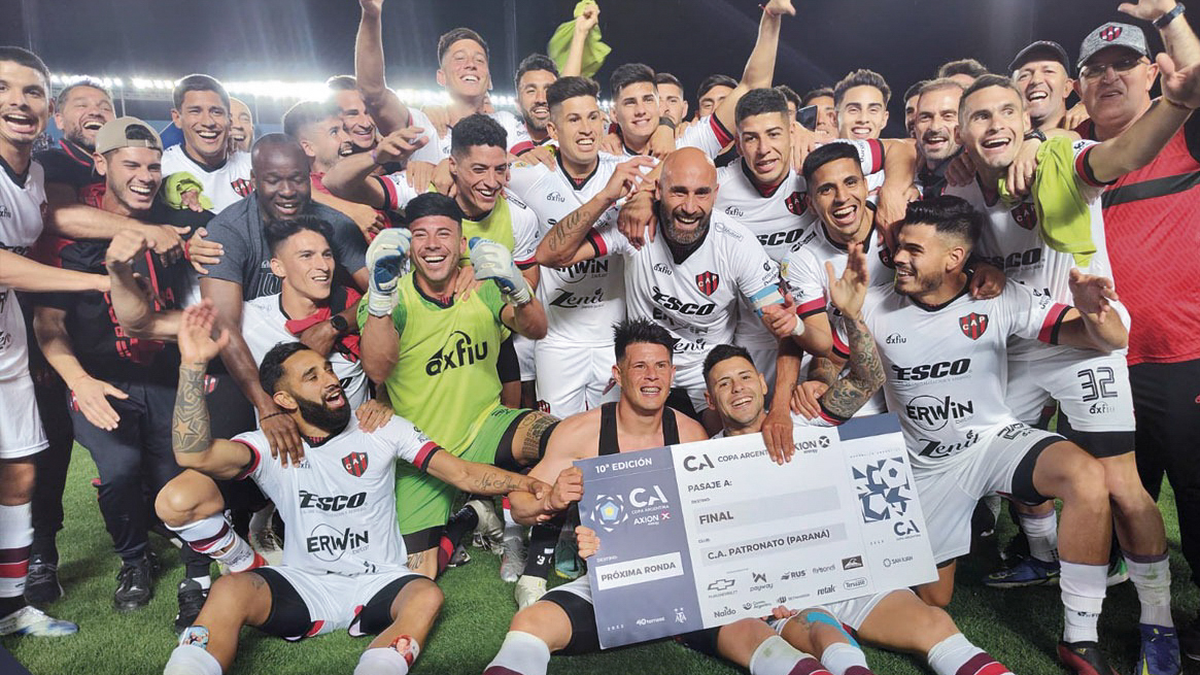 Patronato intentará dar el batacazo en la final de la Copa Argentina.