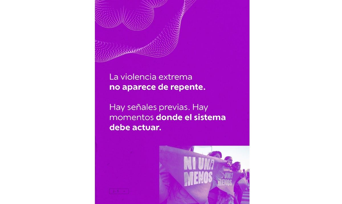 La Casa del Encuentro destacó la importancia de las señales para que el sistema actúe. La Casa del Encuentro destacó la importancia de las señales para que el sistema actúe.
