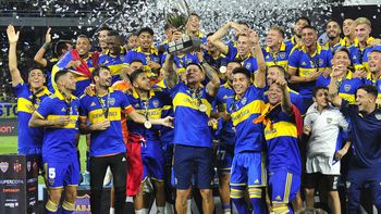 Boca se consagró campeón dela Supercopa Argentina tras ganarle 3-0 a Patronato. El “Xeneize” sumó el sextotítulo con Riquelme ¿superó a Angelici?. (Foto: Télam) Boca se consagró campeón dela Supercopa Argentina tras ganarle 3-0 a Patronato. El “Xeneize” sumó el sextotítulo con Riquelme ¿superó a Angelici?. (Foto: Télam)