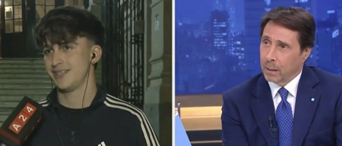 Eduardo Feinmann se hizo el canchero y el nieto de Néstor Pitrola lo dejó en ridículo al aire.