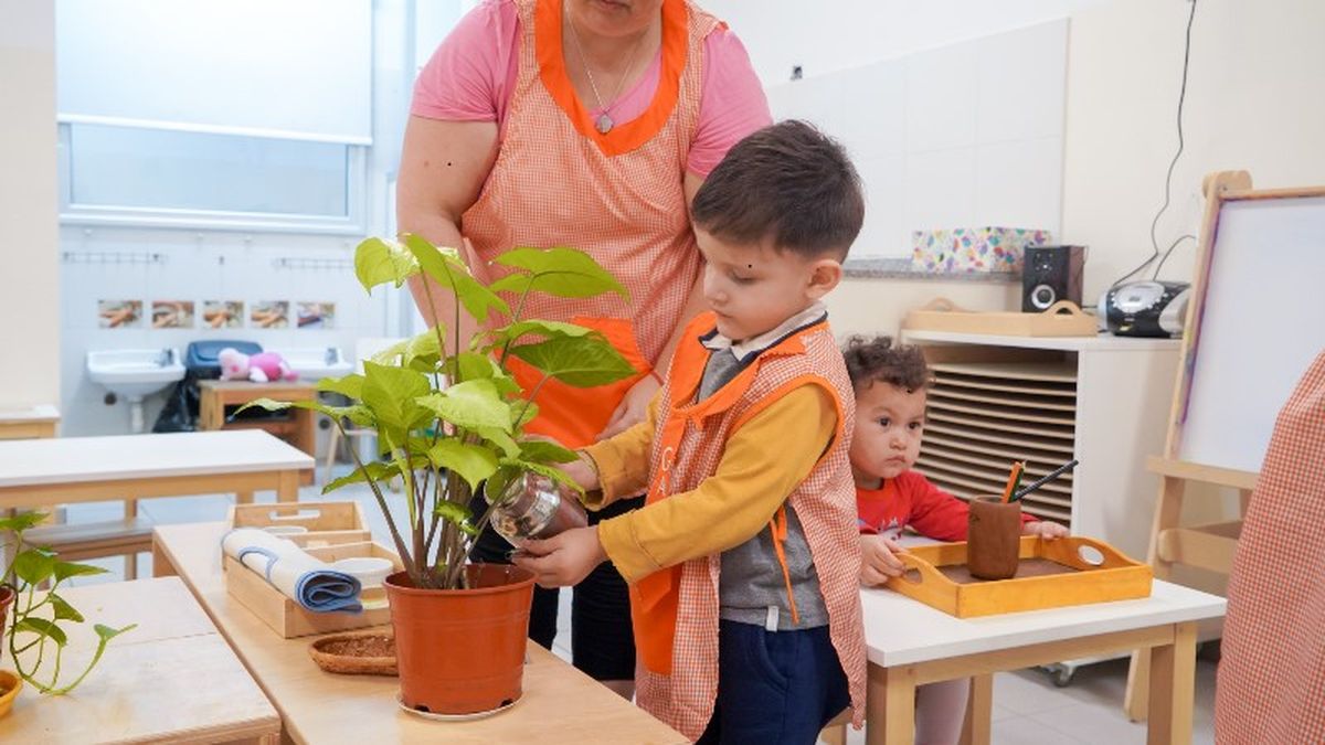 Así trabajan las docente del Jardín Montessori que visitó la intendenta de Vicente López, Soledad Martínez Así trabajan las docente del Jardín Montessori que visitó la intendenta de Vicente López, Soledad Martínez