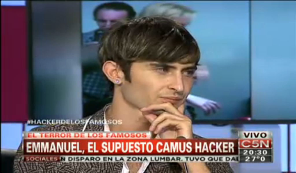 Emanuel Ioselli el supuesto hacker que acecha a la farándula