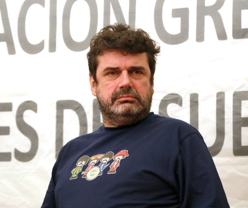Beto Pianelli, líder de los Metrodelegados.