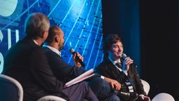 Javier Milei en Sao Paulo.