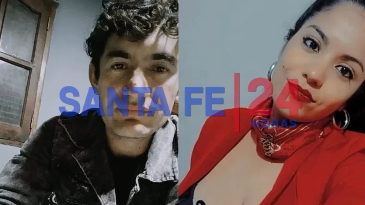 Evaristo De Jesús Saux y Antonella Soledad Altamirano (Foto: Santa Fe 24 horas)