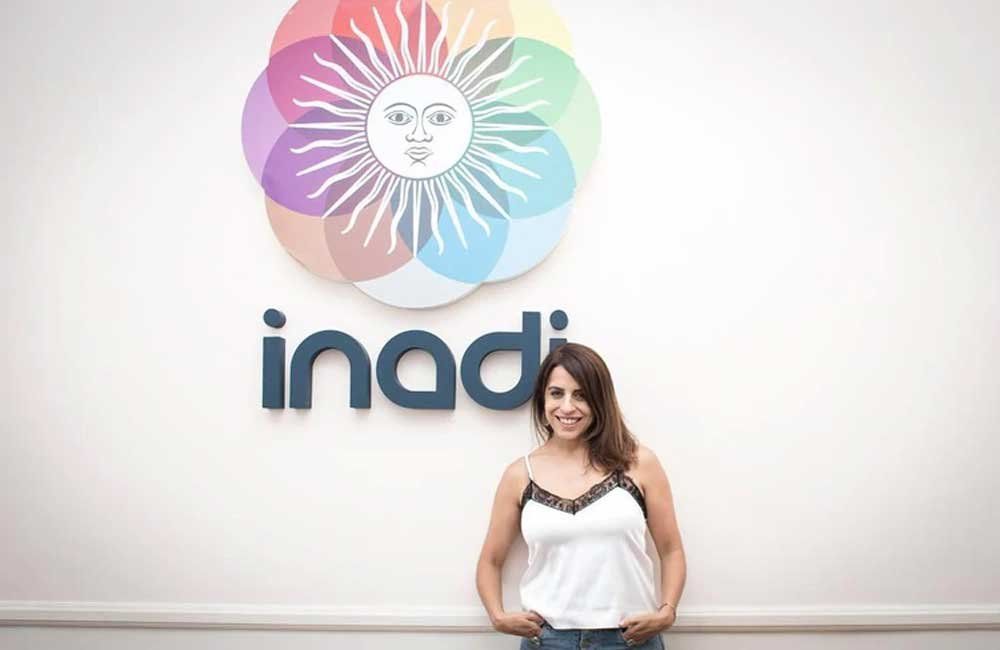 La titular del INADI, Victoria Donda.