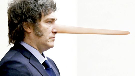 Javier Milei dice que él no hace pauta.... Javier Milei dice que él no hace pauta....