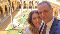 Bettina Angeletti y Manuel Adorni Bettina Angeletti y Manuel Adorni