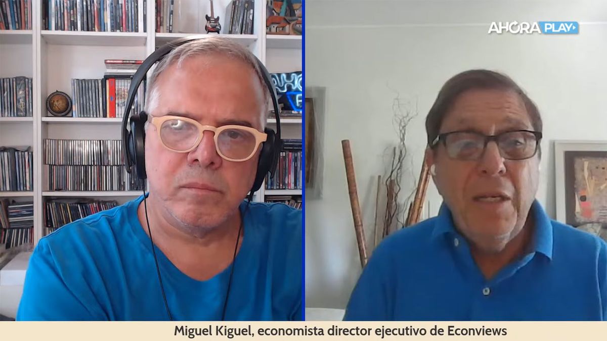 Miguel Kiguel, entrevistado por Claudio Zlotnik este miércoles en Ahora Play. Miguel Kiguel, entrevistado por Claudio Zlotnik este miércoles en Ahora Play. 