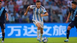 Valentín Carboni, jugador de Selección