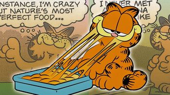 Garfield, creado en 1978, se convirtió en la tira cómica más vendida del mundo. Con su amor por la lasaña y su humor sarcástico, aún es un ícono de la cultura.