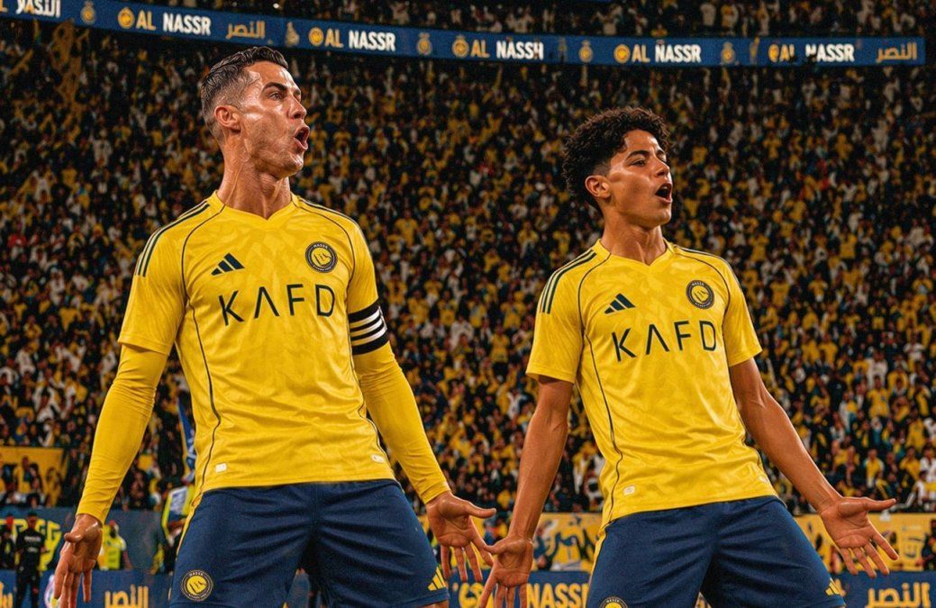 Al Nassr podría hacer debutar al hijo de Cristiano Ronaldo.&nbsp;