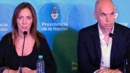 altText(Video de TN furor en Twitter: La cara de Vidal y Larreta mientras hablaba Macri)}