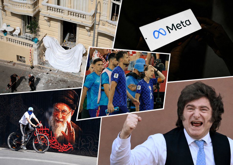 VAR bajo sospecha en el Mundial 2026, la búsqueda del fugitivo por la bomba en Mónaco, Meta denunciada por abuso infantil, el duelo por Khamenei en Irán y el reacomodamiento político de Milei marcan la mañana.