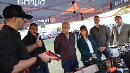 Néstor Grindetti, Patricia Bullrich y Diego Kravetz.