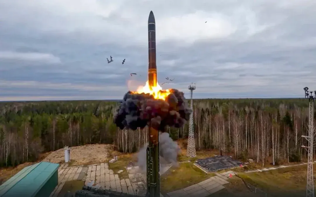 El misil balístico intercontinental constituye una parte importante de la disuasión nuclear de Rusia.