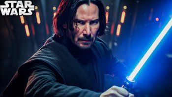 Keanu Reeves cerca de Star Wars. Keanu Reeves cerca de Star Wars.