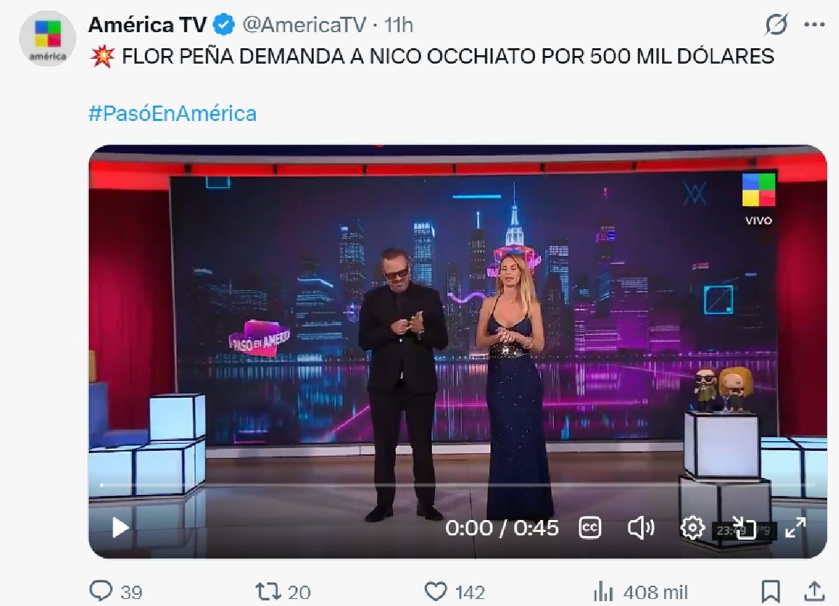 Barby Franco, pareja de Fernando Burlando, confirmó que Florencia Peña llevará a juicio a LUZU TV. Barby Franco, pareja de Fernando Burlando, confirmó que Florencia Peña llevará a juicio a LUZU TV.