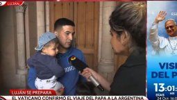 El móvil de TN en Luján tuvo un giro que nadie esperaba.
