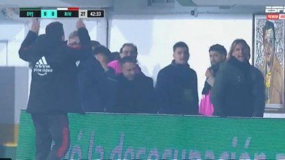 Marcelo Gallardo y Beccacece la siguieron a las piñas