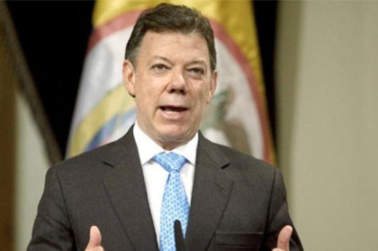 Juan Manuel Santos, presidente de Colombia