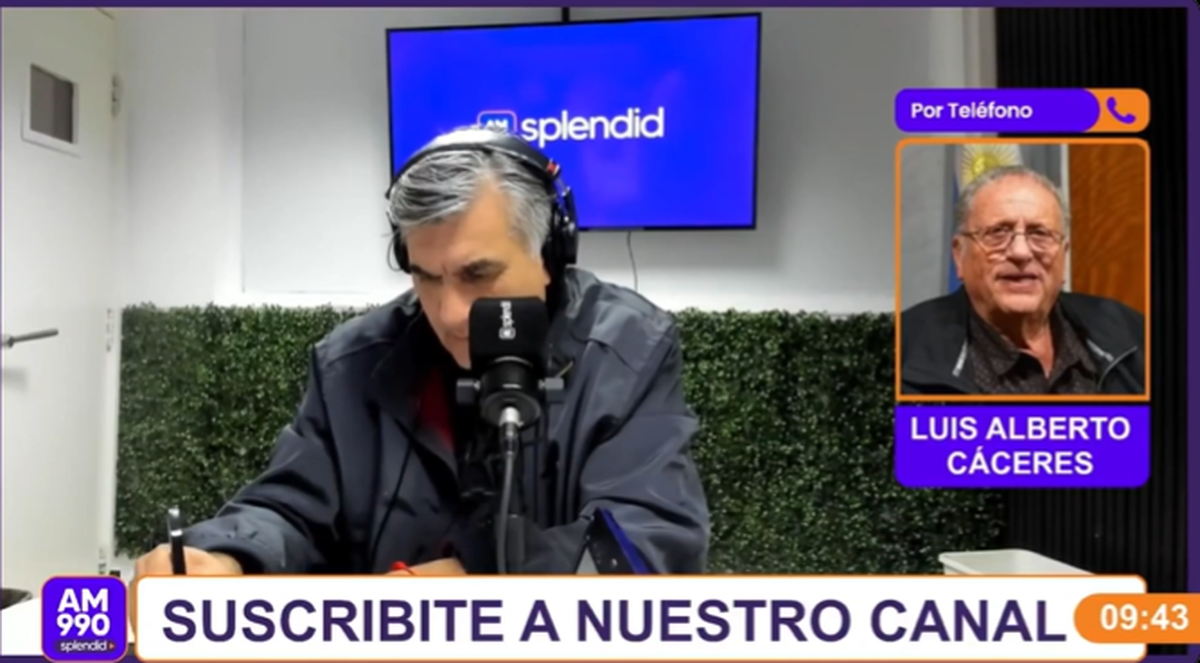 Luis Alberto Cáreces, dirigente de la UCR, tuvo comentarios repudiables en la radio Splendid.