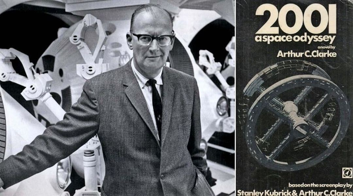 Arthur C. Clarke tocó varios temas en su novela más emblemática, Arthur C. Clarke tocó varios temas en su novela más emblemática,