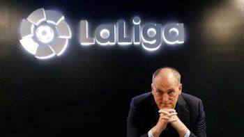 Javier Tebas contra todos: LaLiga paga por denunciar bares que emitan fútbol ilegal