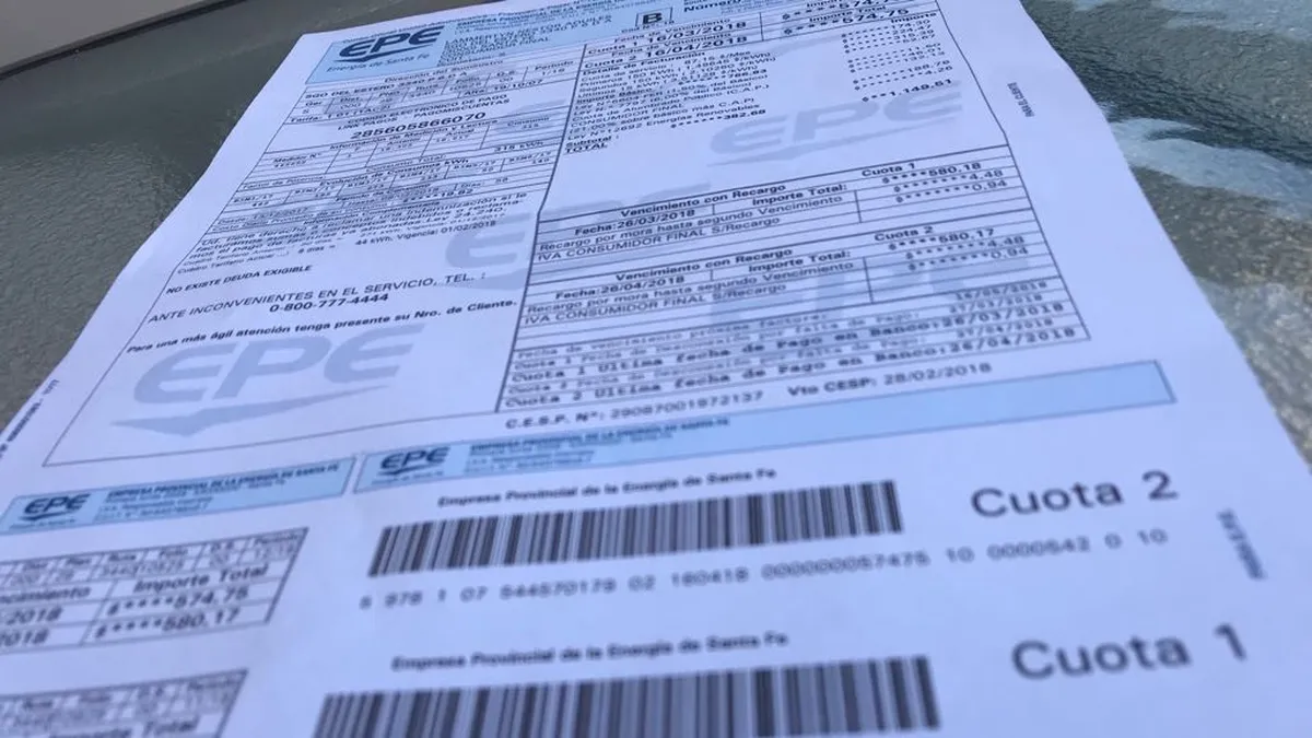 Como la luz, la factura bimestral de Aguas vendrá en cuotas. Como la luz, la factura bimestral de Aguas vendrá en cuotas. 