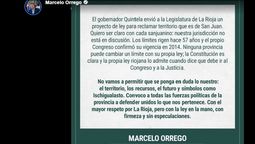 Escala la tensión en la Cordillera por el proyecto de ley que envió Quintela a la Legislatura provincial, y que esta aprobó. Escala la tensión en la Cordillera por el proyecto de ley que envió Quintela a la Legislatura provincial, y que esta aprobó.