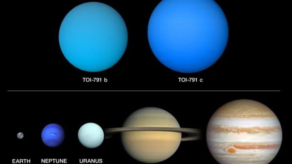 Nuevos planetas comparados con otros planetas. Nuevos planetas comparados con otros planetas.