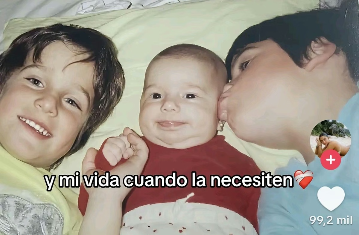 Un mensaje viral sobre los hijos de Romina Yan fue atribuido a Azul Giordano, aunque no hay confirmaci&oacute;n de su autor&iacute;a ni de que la cuenta sea oficial. Foto: TikTok