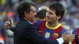 Joan Laporta y Lionel Messi en los años dorados del Barcelona y de su relación.