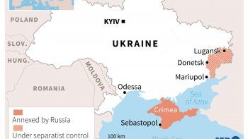 Vladímir Putin reconoció a las Repúblicas Populares de Donetsk (RPD) y Lugansk (RPL). Vladímir Putin reconoció a las Repúblicas Populares de Donetsk (RPD) y Lugansk (RPL).