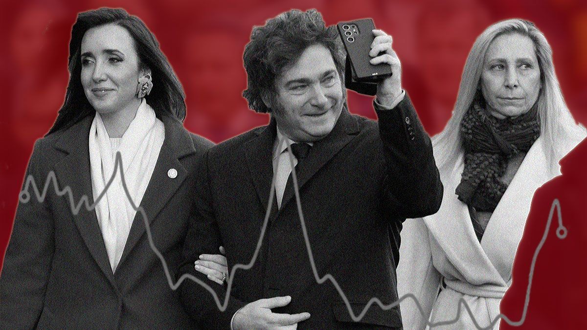 Villarruel, Milei, Karina y la opinión pública.&nbsp;