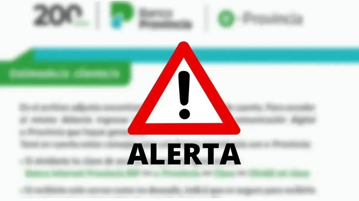 Nueva estafa telefónica apunta a clientes del Banco Provincia.