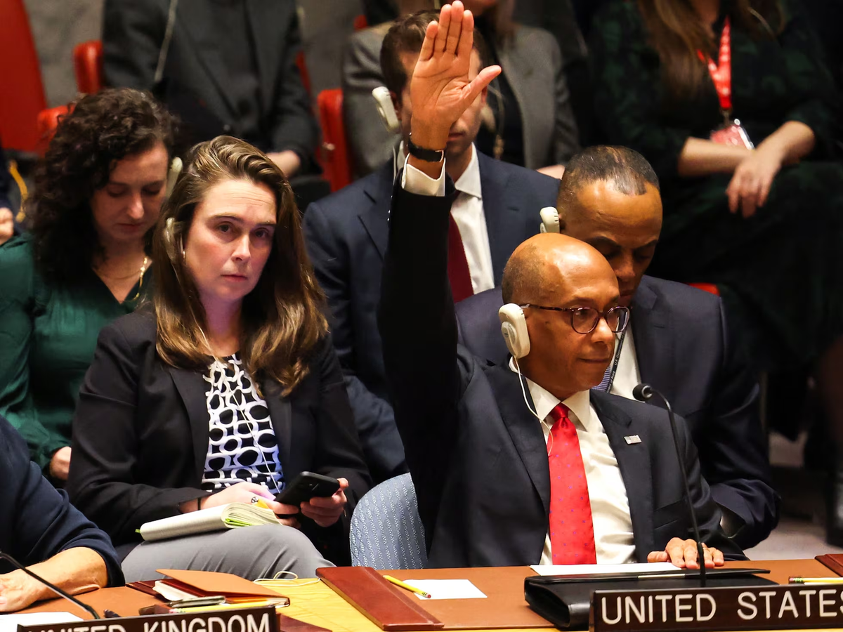 Miembros del Consejo de Seguridad votan la resolució sobre Gaza. Foto: Reuters Miembros del Consejo de Seguridad votan la resolució sobre Gaza. Foto: Reuters