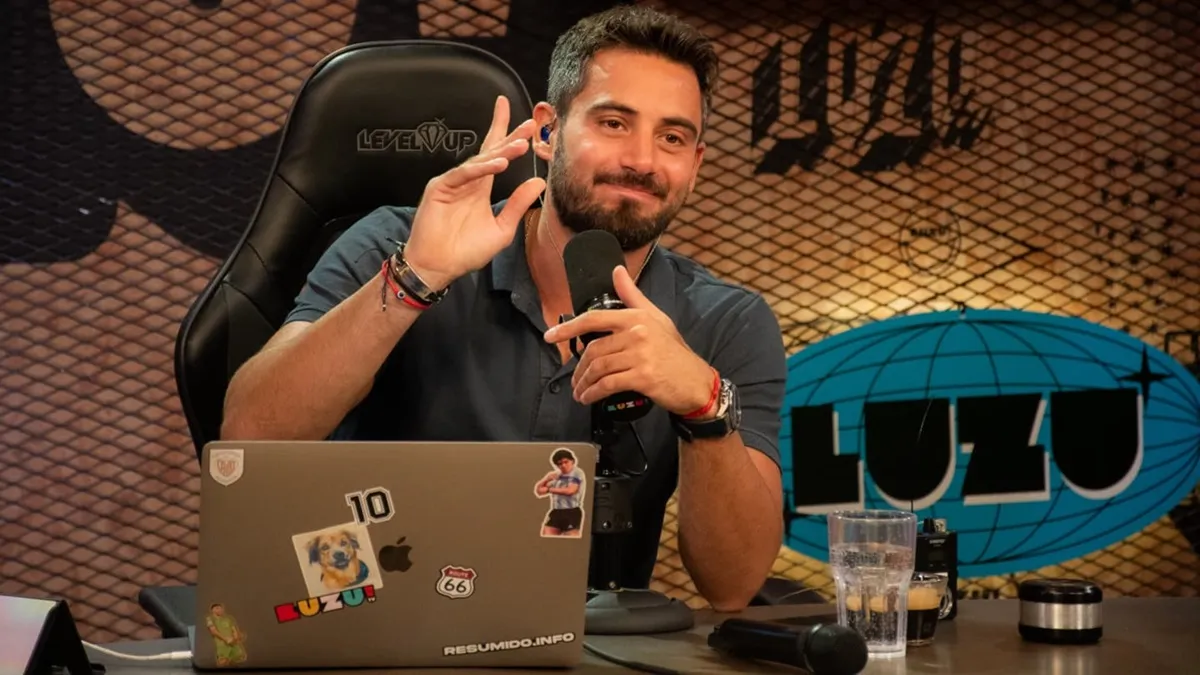 Nicolás Occhiato, fundador de Luzu TV, mandó una respuesta conciliadora para evitar el conflicto, pero igualmente dejó abierta la discusión cultural. Nicolás Occhiato, fundador de Luzu TV, mandó una respuesta conciliadora para evitar el conflicto, pero igualmente dejó abierta la discusión cultural.