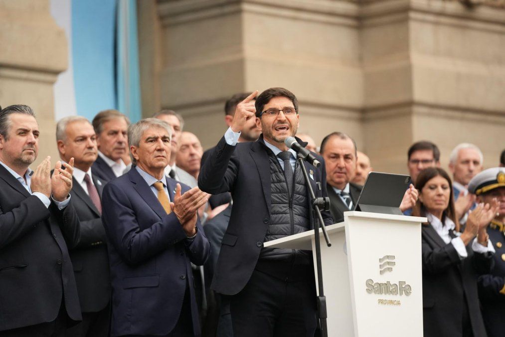 El gobernador de Santa Fe estacó la importancia de construir una Argentina más justa desde el interior productivo.