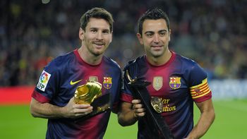 Lionel Messi y Xavi Hernández, en tiempos del Barcelona Lionel Messi y Xavi Hernández, en tiempos del Barcelona