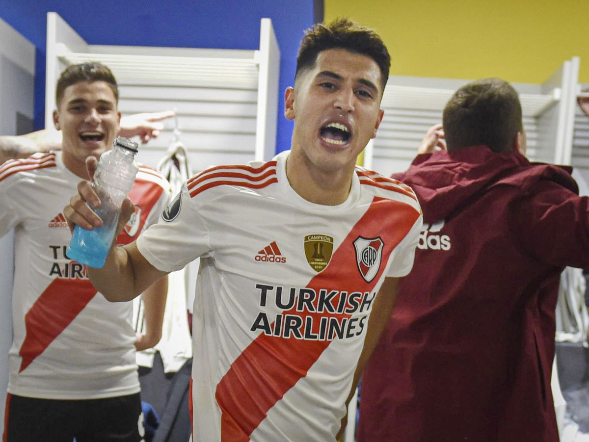 La respuesta de Exequiel Palacios (ex River) a Davoo Xeneize que se hizo viral