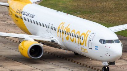 Flybondi sobrevoló 2 horas en La Plata y volvió a Ezeiza