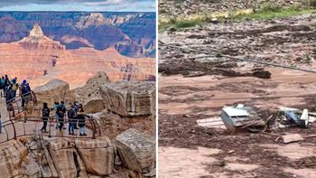 Terror en el Gran Cañón por inundación repentina: Muerte, desaparecidos y advertencia urgente