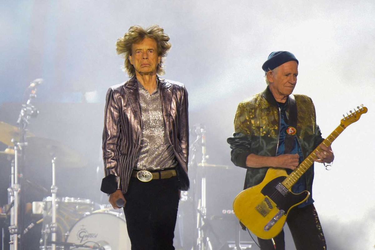 Mick Jagger y Keith Richards: The Rolling Stones. Foto NA: REUTERS/Callaghan OHare/File Photo